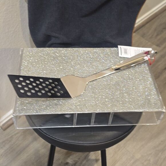 All-Clad Stainless Steel Large Slotted Turner - Picture 7 of 7